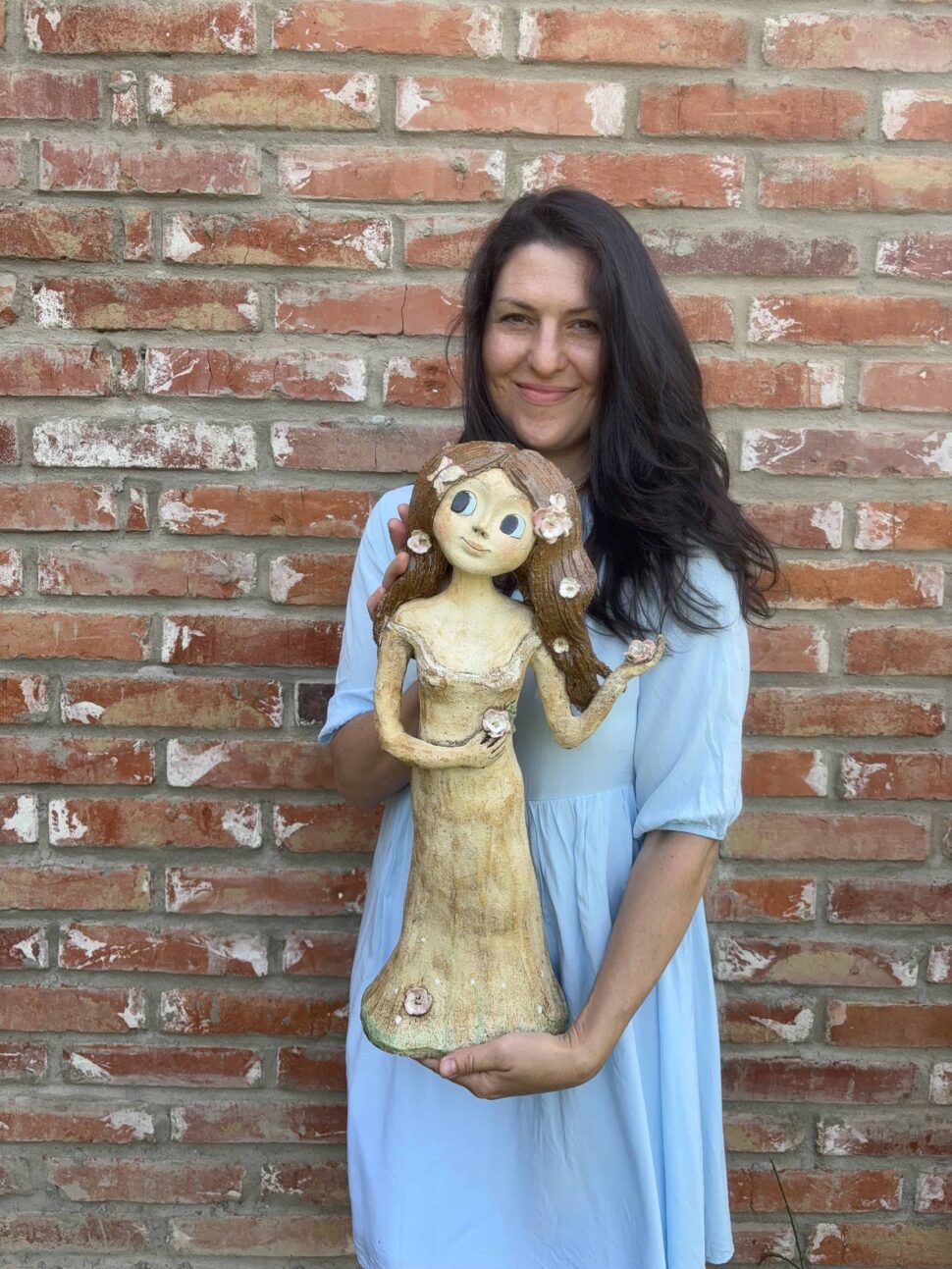 keramická víla do zahrady Andrea Abrahámová