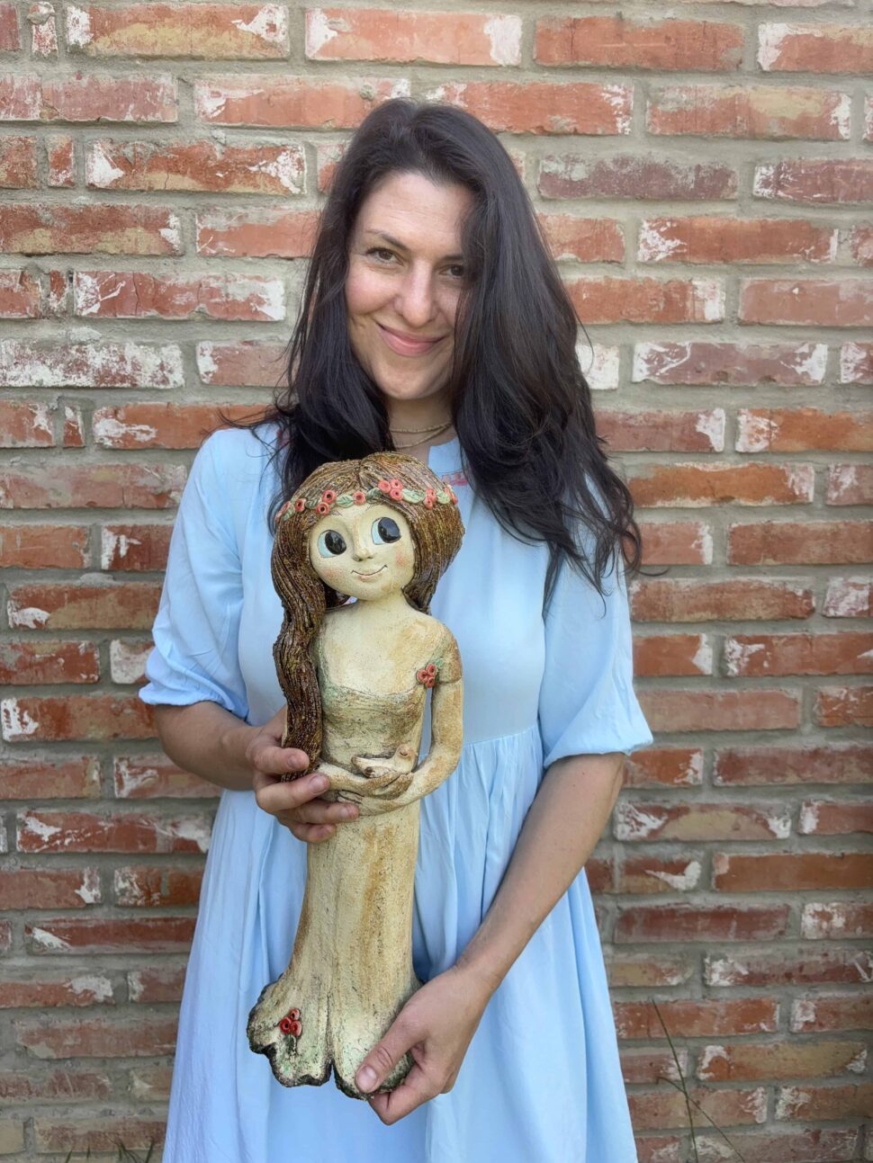 keramická víla do zahrady Andrea Abrahámová