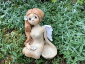 Keramický anděl Andělka dekorace soška keramika Andee